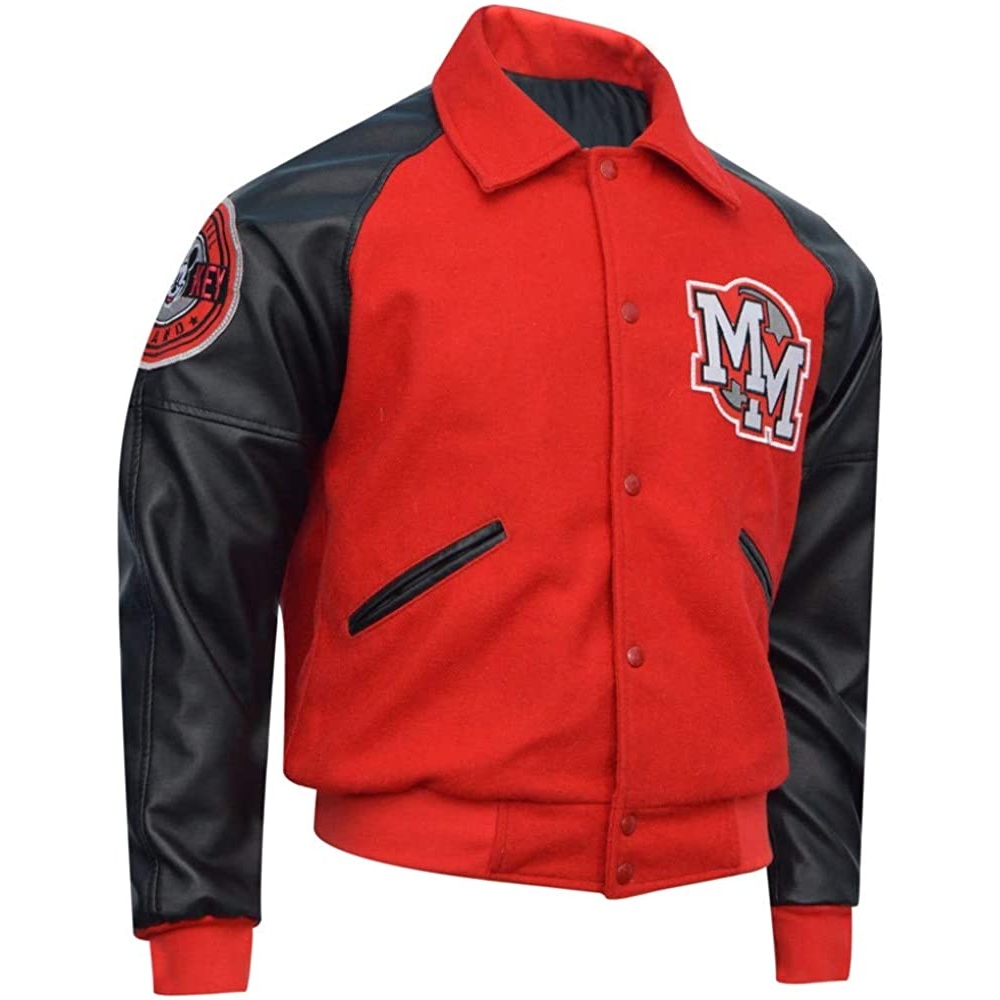 Men Varsity Jacket Side