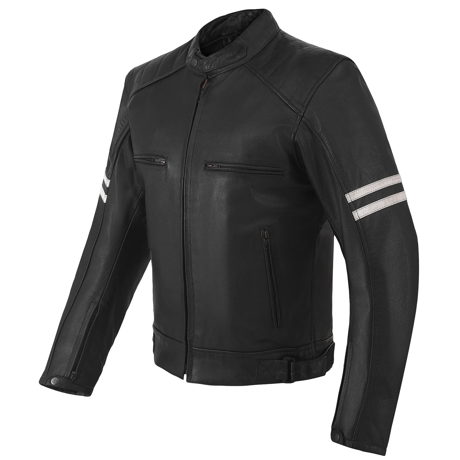 Men Biker Jacket Side