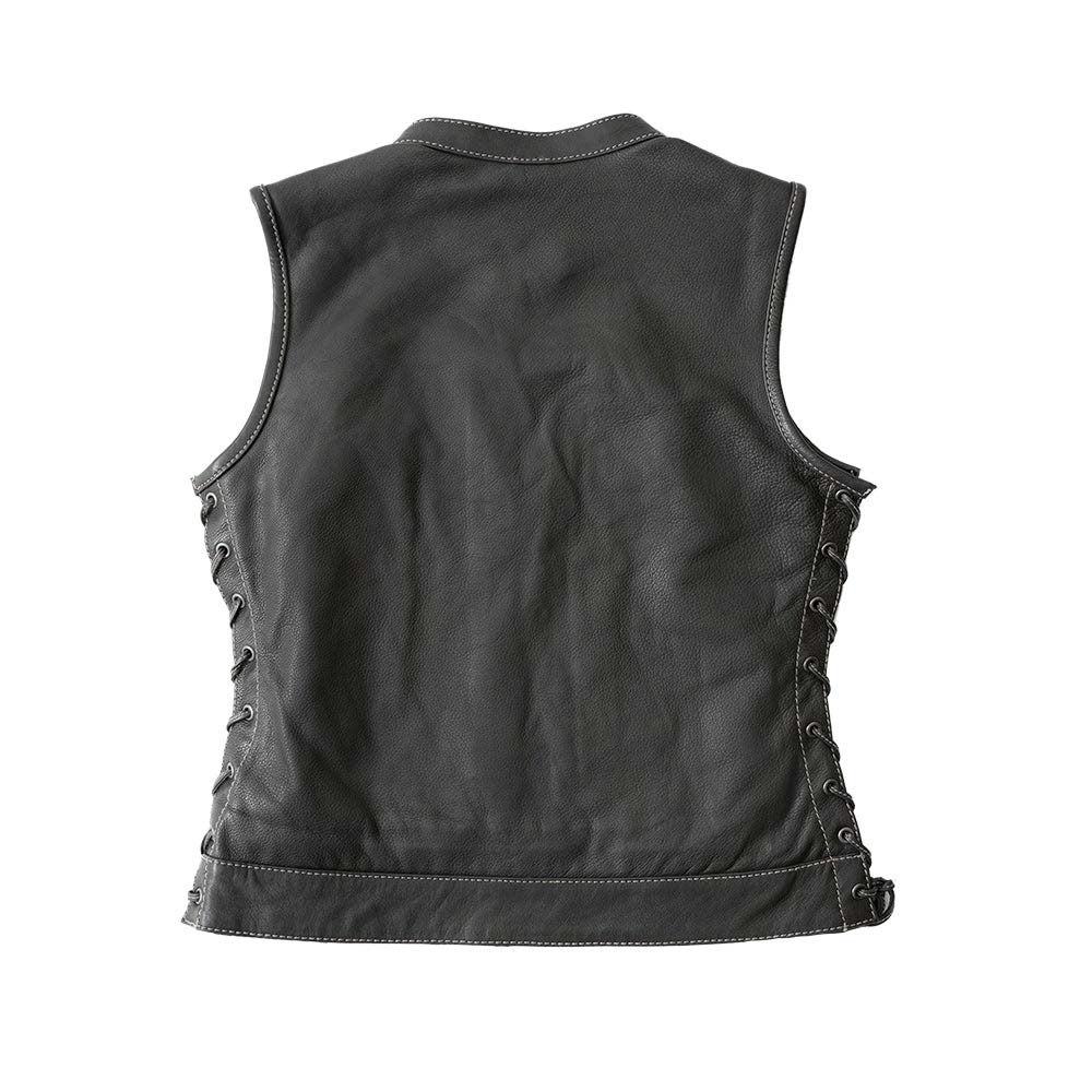 Women Leather Vest